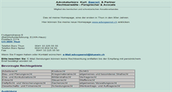 Desktop Screenshot of gaensli.ch